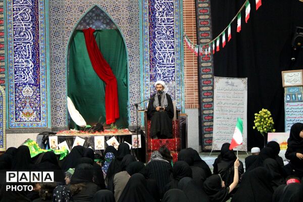 مراسم شیرخوارگان حسینی در منطقه پردیس