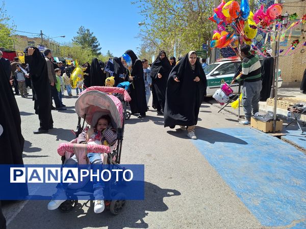 همبستگی مردم شهرستان گناباد در راهپیمایی روز قدس