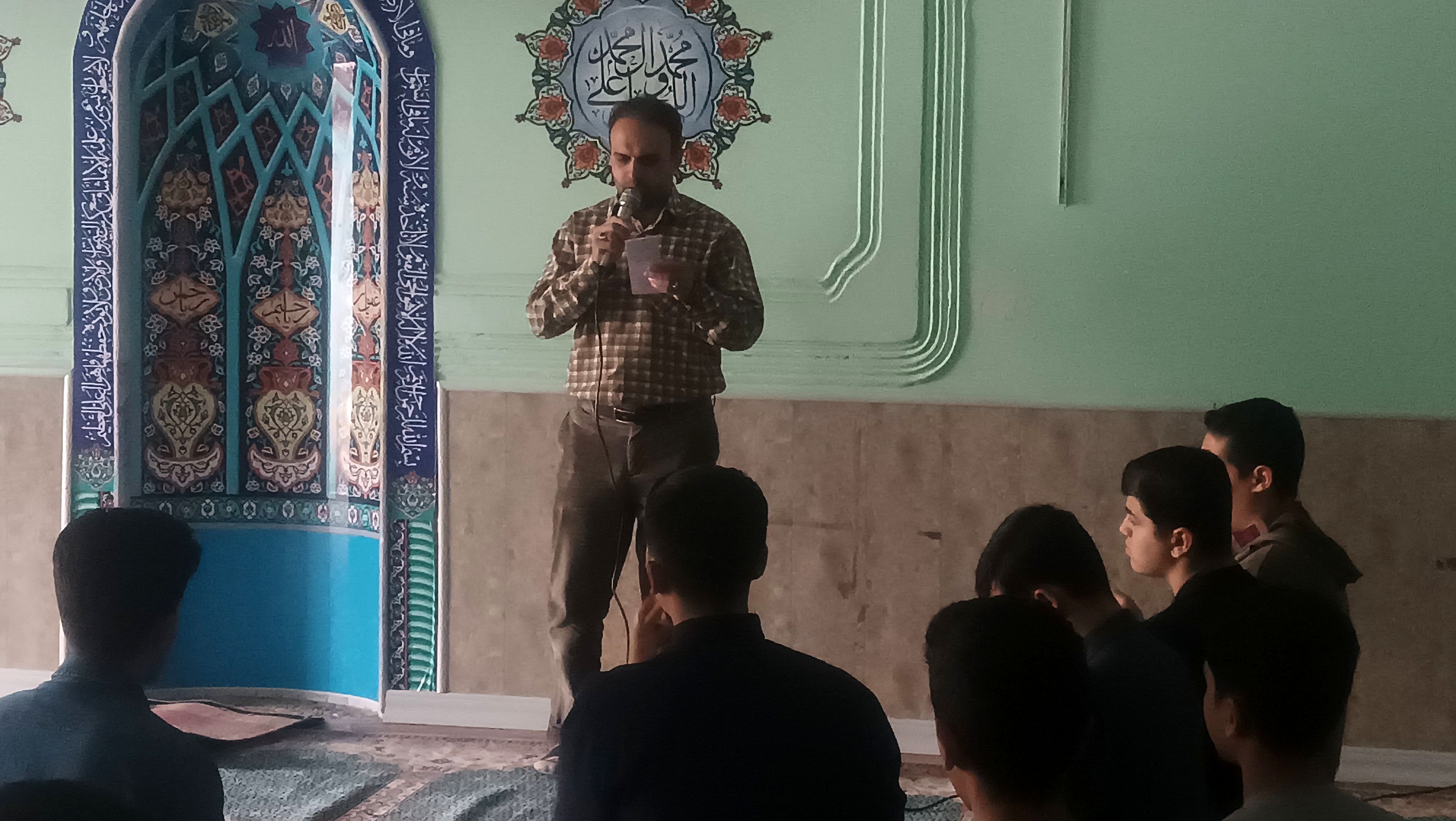 اولین زیارت عاشورای سال ۱۴۰۴ دبیرستان شاهد ابوذر غفاری نیشابور