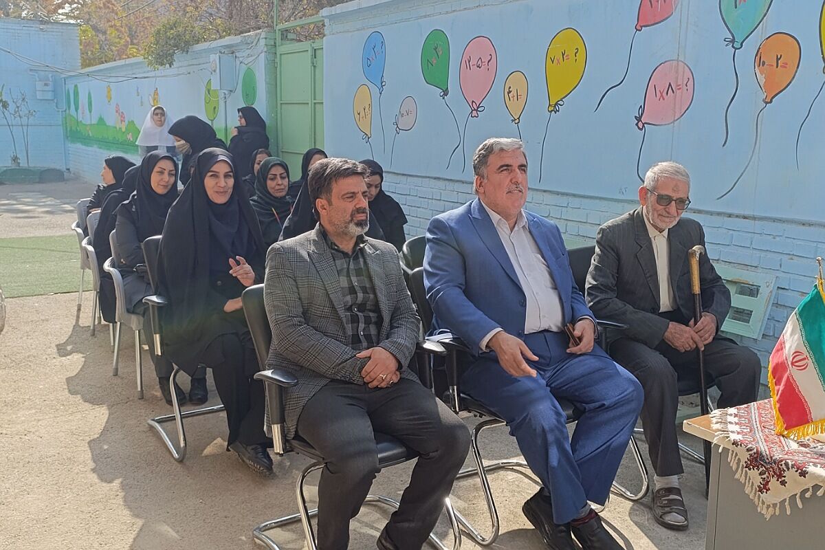 افتتاحیه نمازخانه مدرسه دخترانه قدس منطقه چهاردانگه