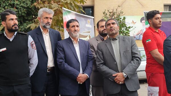 رزمایش گردان‌های بسیج فرهنگیان سپاه امام رضا (ع) در اداره‌کل آموزش و پرورش خراسان رضوی