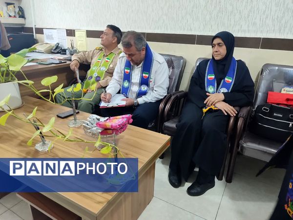 حضور ارزیابان کشوری سازمان دانش‌آموزی در مدارس قائمشهر