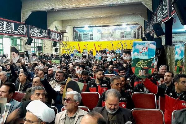 حماسه ۹ دی زنده است؛ ورامینی‌ها بار دیگر با ولایت، پیمان بستند