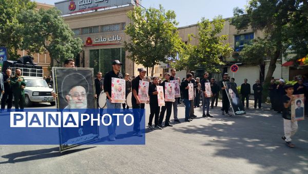 برپایی پرشور مراسم عزاداری سیدالشهدا در خیابان‌های نیشابور 