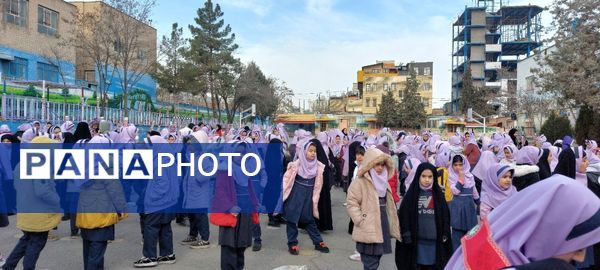 برپایی موکب حضرت رقیه(س) در دبستان شاهد تحقیقی ناحیه۶