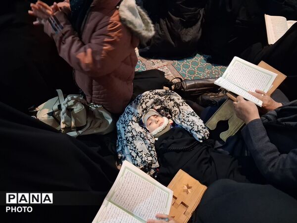 مراسم شب قدر در مسجد قدس نیشابور