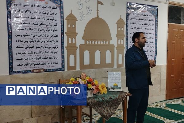 افتتاحیه هیئت هفتگی دانش‌آموزی 