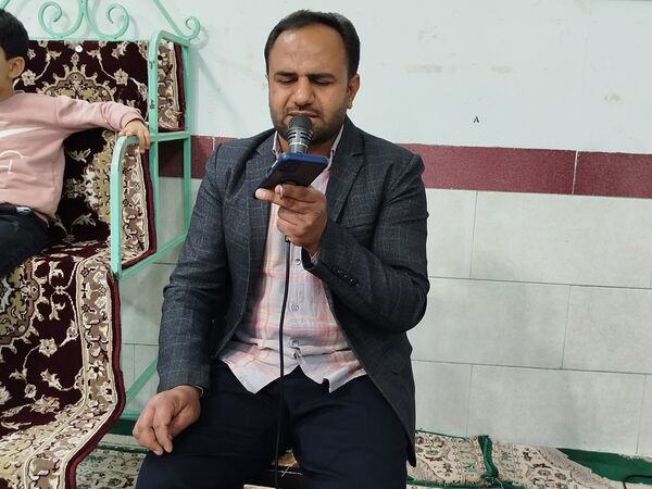 مراسم احیای نیمه شعبان در روستای ظفرآباد 