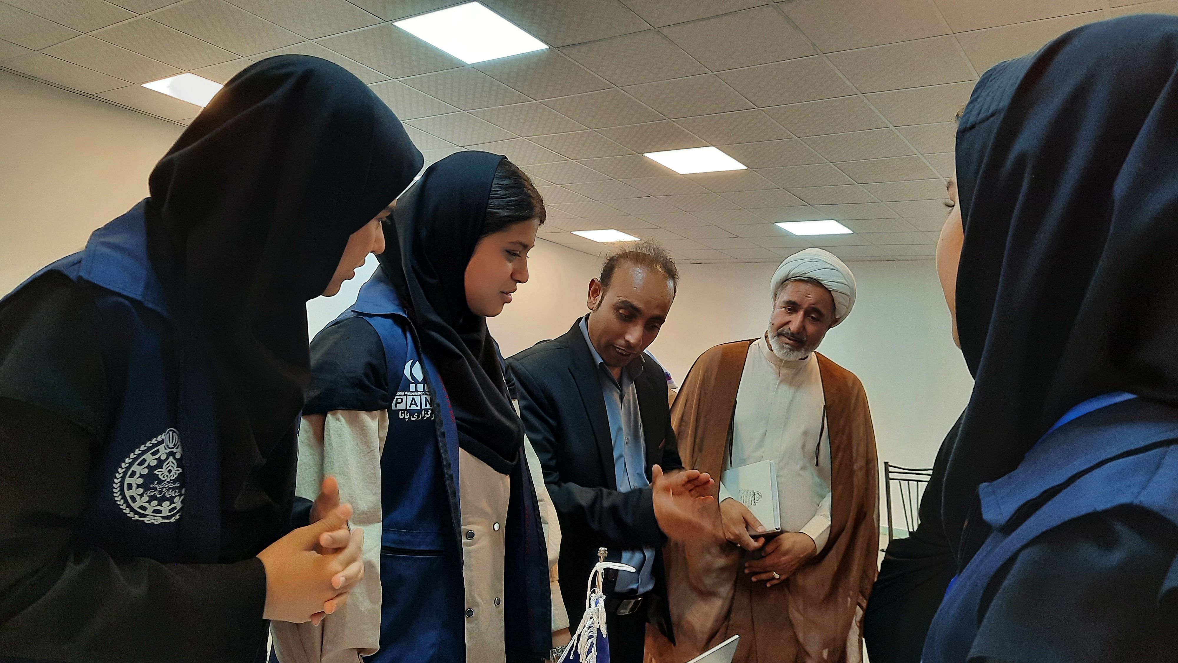 حضور معاون پرورشی و تربیت بدنی منطقه تبادکان در مانور رسانه‌ای پانا