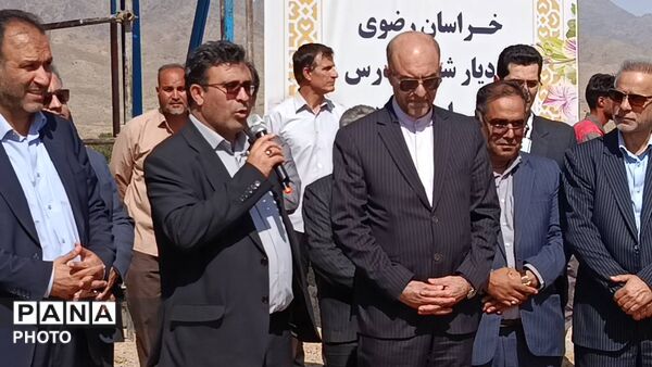 آیین کلنگ زنی خیابان «غذا» در بزرگترین مجموعه گردشگری منطقه ترشیز 