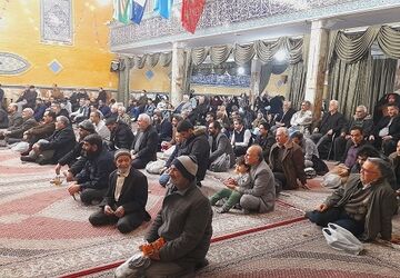 جشن میلاد منجی عالم بشریت در مسجد جامع رجایی‌شهر کرج