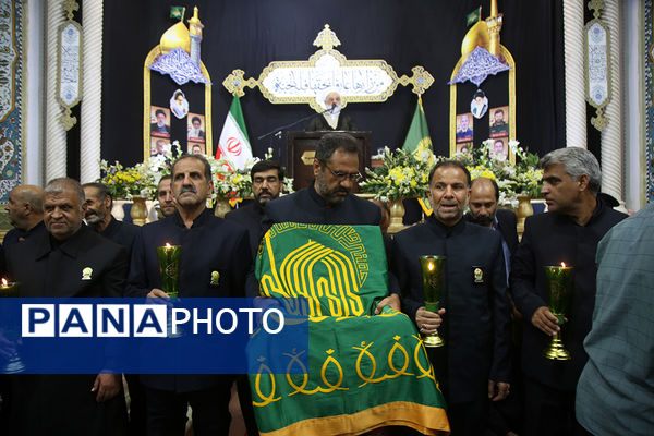 بزرگداشت شهدای خدمت با حضور خادمیاران رضوی در قم