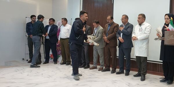 جشن روز کارگر در بیمارستان شهدا لردگان 