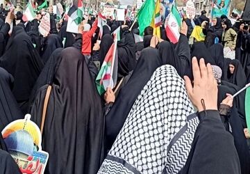 حضور پرشکوه مردم الشتر در روز قدس