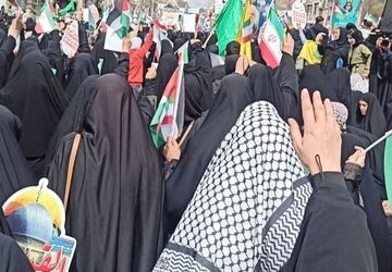 حضور پرشکوه مردم الشتر در روز قدس