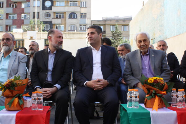 آیین خشت‌گذاری دبستان شهید خداقلی