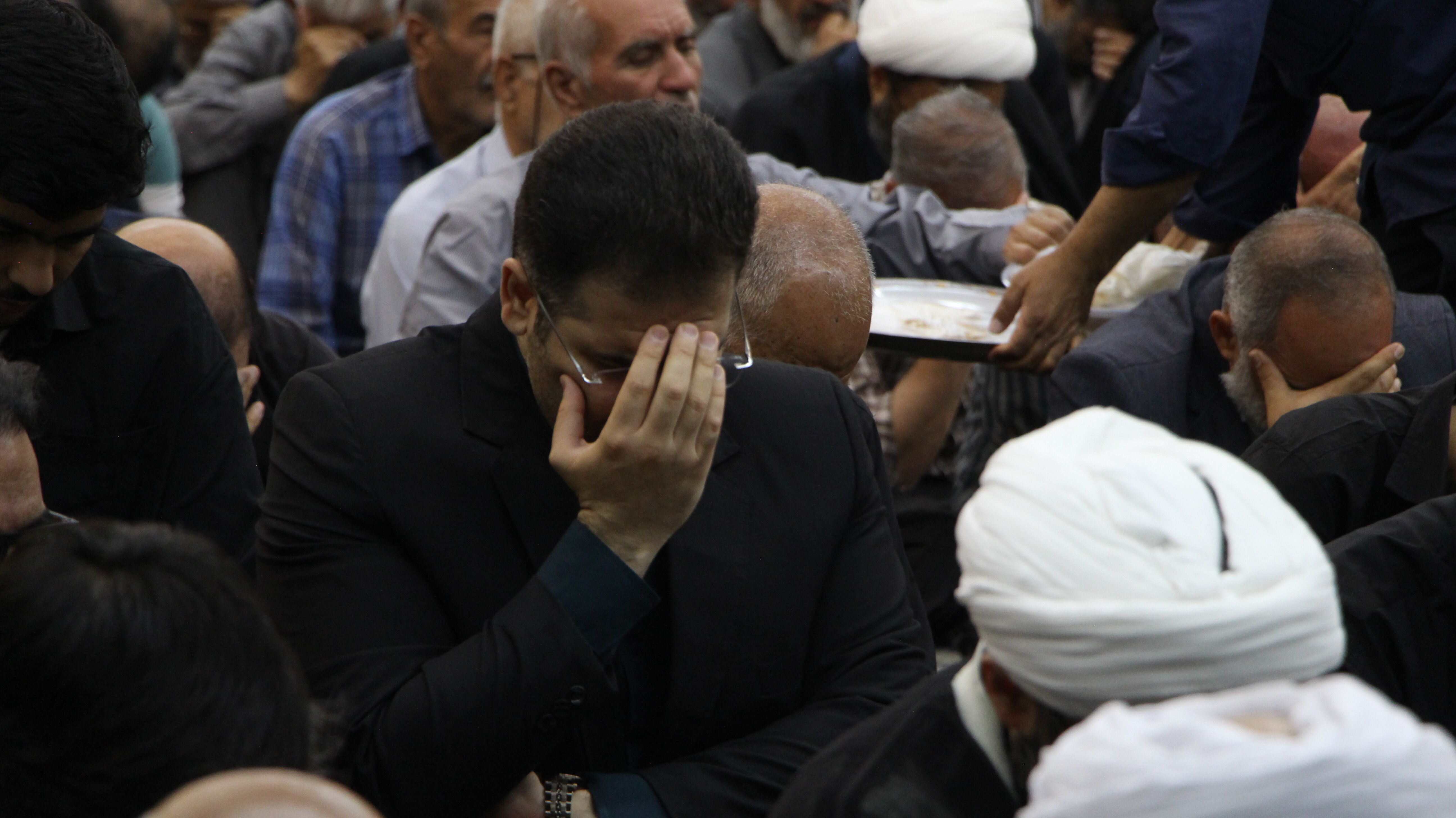 مراسم عزاداری شهادت امام محمد باقر (ع) در دفتر نماینده امام جمعه یزد