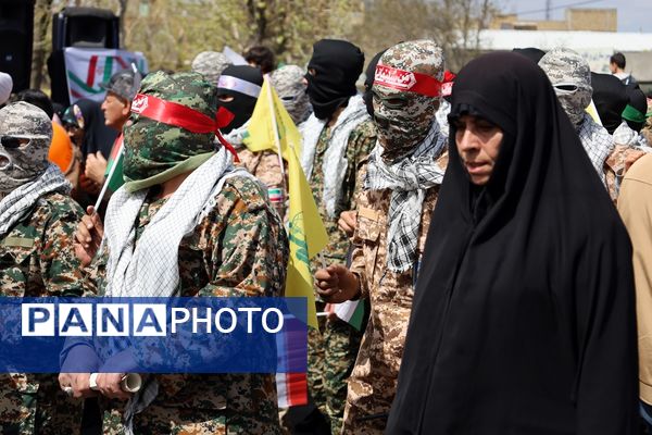 راهپیمایی روز قدس در ارومیه