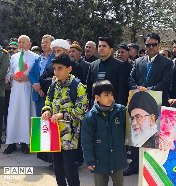 راهپیمایی قدس شهرستان مانه 