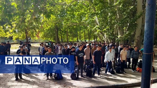 اولین صبحگاه پایه دهمی دبیرستان شاهد ابوذر غفاری نیشابور 