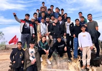 حال و هوای دانش آموزان دبیرستان شهید صدر کهک در اردوی راهیان نور