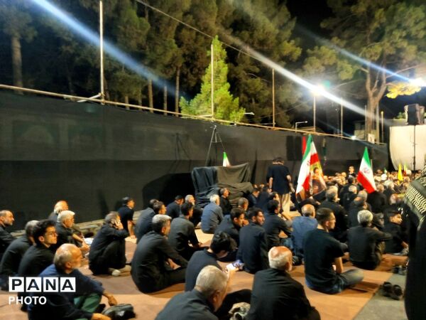عزاداری گسترده در خیابان خرمشهر کاشمر همزمان با اجتماعات شبانه
