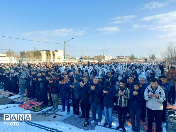 نماز عید فطر در استان خراسان شمالی 
