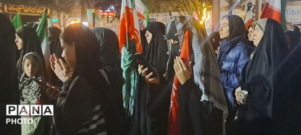 جلوه هایی از حضور باشکوه مردم آشخانه در راهپیمایی