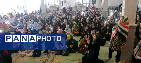 جشن میلاد با سعادت منجی عالم بشریت حضرت مهدی عجل الله در مهدیه شهر بار نیشابور 