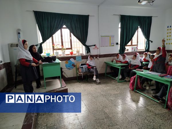 طرح کالک‌نویسی کانون یاران در مدرسه پیامبر اعظم آشخانه