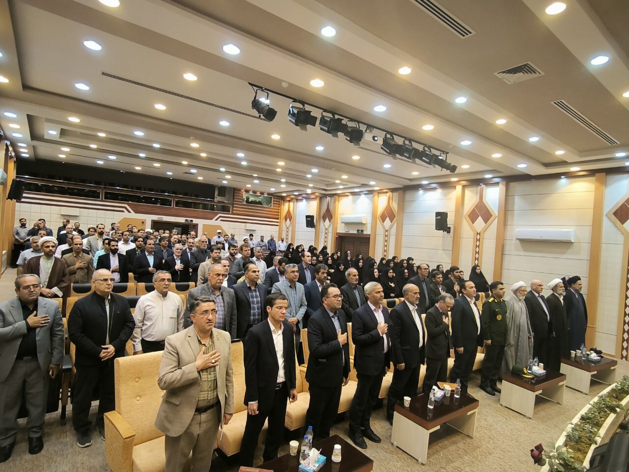 مراسم تکریم مدیر پیشین آموزش و پرورش شهرستان گناباد