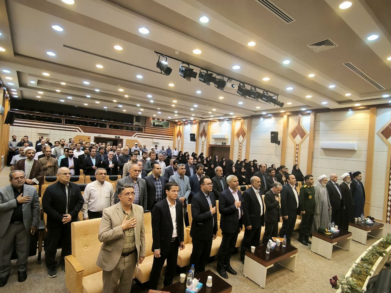 مراسم تکریم مدیر پیشین آموزش و پرورش شهرستان گناباد