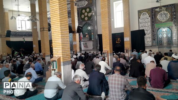 نماز  باشکوه عبادی ،سیاسی جمعه ،شهرستان کوهدشت