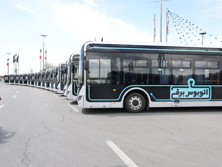 ۸۹ اتوبوس برقی تا تابستان وارد ناوگان حمل و نقل پایتخت می‌شود