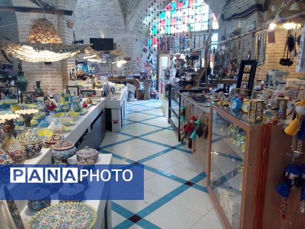 کاروانسرای شاه عباسی اصفهان در ایام نوروز 