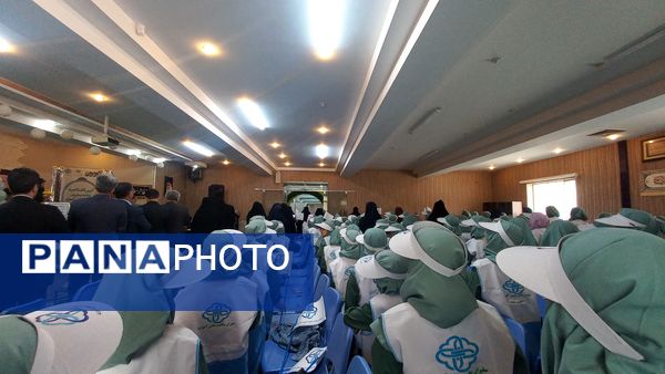 آئین افتتاحیه برنامه سفیران سلامت دانش آموزی استان خراسان رضوی در دبستان شاهد تحقیقی ناحیه ۶