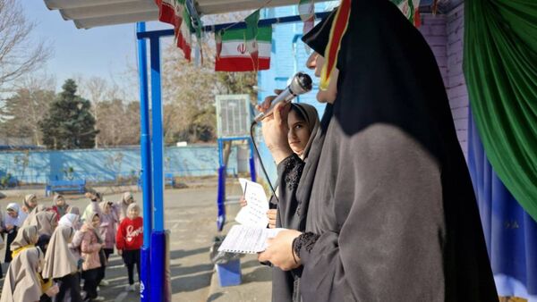 مراسم بزرگداشت شهادت حضرت زینب (س) در مدرسه حافظ
