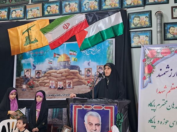 مراسم سالگرد شهادت سردار حاج قاسم سلیمانی در قائمشهر