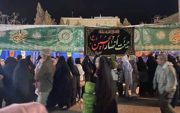 غرفه کودک هیئت انصارالحسین (ع) در جشن نیمه شعبان آزادشهر