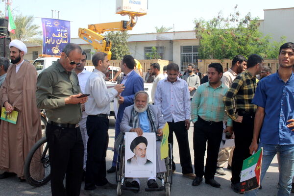 راهپیمایی روز قدس در بوشهر 