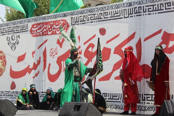 برگزاری مراسم تاسوعای حسینی در کرج