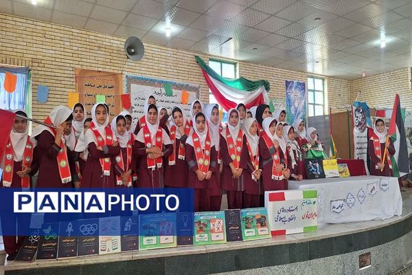 گرامیداشت حماسه ۹ دی در دبستان نوریه شهرستان جیرفت