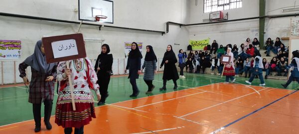 افتتاحیه مسابقات جام اقتدار فوتسال در سالن ۱۳ آبان شهرستان شیروان 
