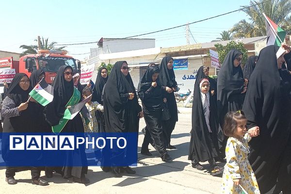 راهپیمایی روز قدس در سعدآباد