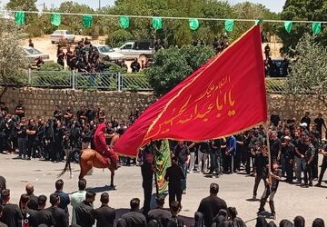 حضور پرشور مردم کمیجان در مراسم سوگواری سیدالشهداء (ع)