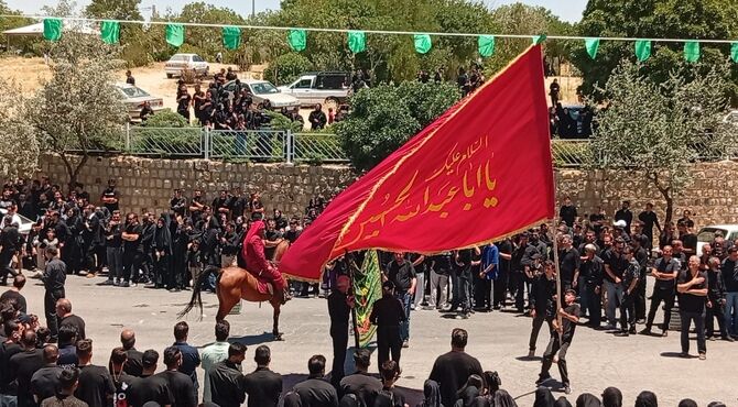 حضور پرشور مردم کمیجان در مراسم سوگواری سیدالشهداء (ع)