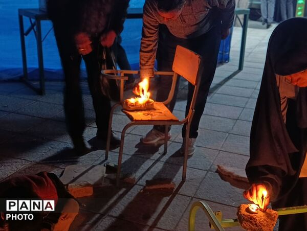 گرامیداشت شهدای دانش آموز در گلباف
