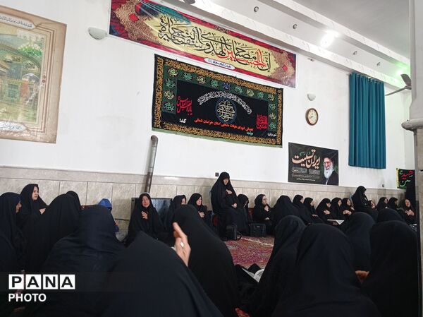 حضور پرشور و پر رنگ فرهنگیان جاجرم  در عزای رهبر شهید 