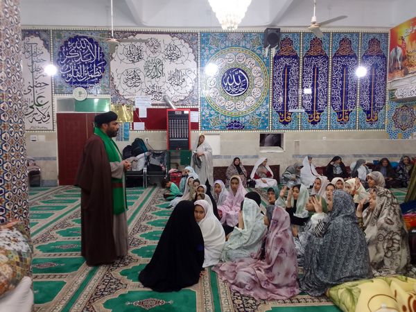 مراسم معنوی اعتکاف در مسجد صاحب الزمان جوادیه