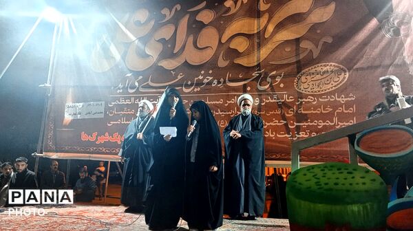 حضور گسترده مردم نیشابور در بلوار فضل 